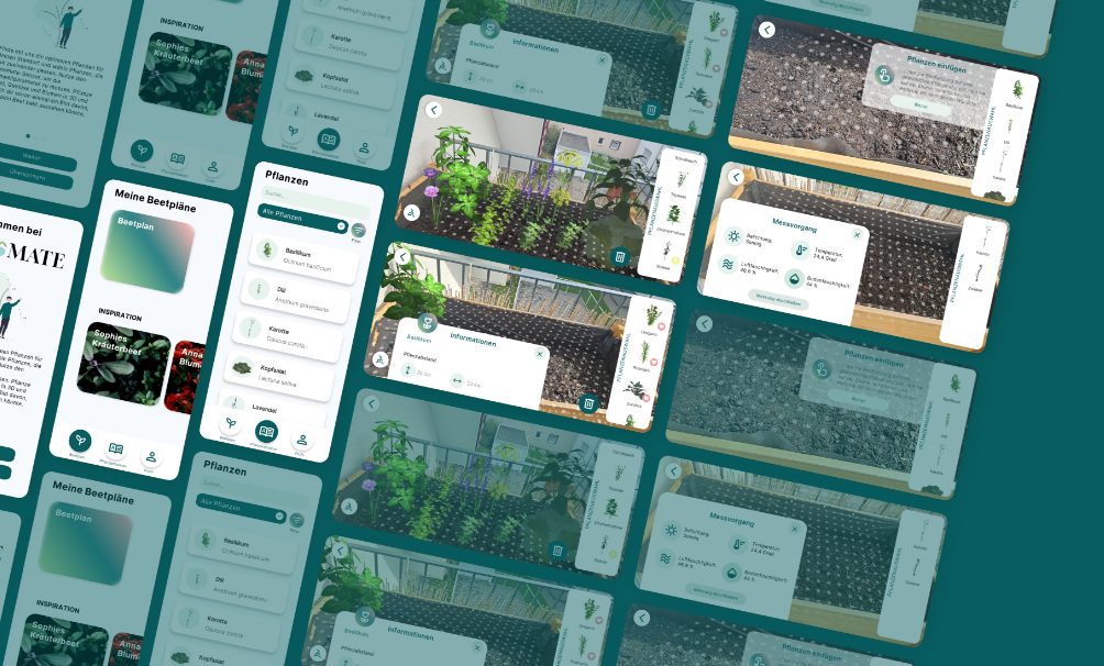 Screens - App Bloomate